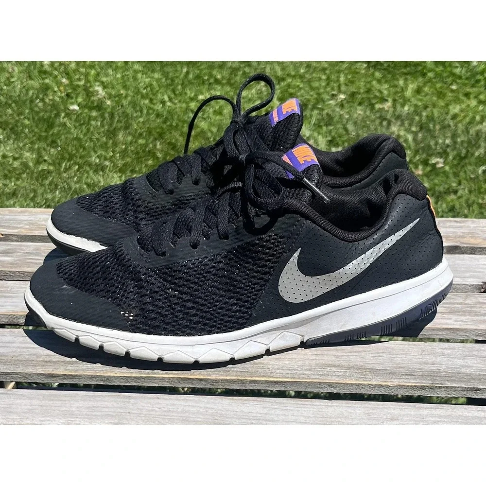 Nike Flex Experience RN 3 Shoes Youth Size 7Y Black Running 844995-010 Sneakers
